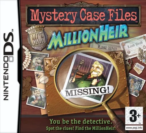 Mystery Case Files - MillionHeir (Europe) (En,Fr,De,Es,It)